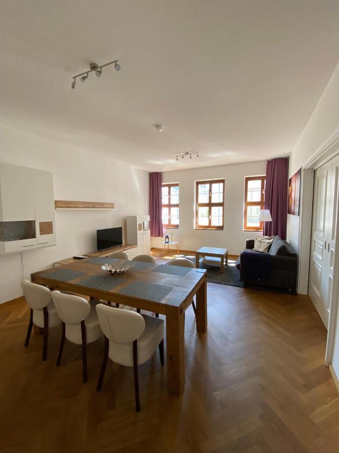 Grosszuegiges Apartment Mit Blick Zur Frauenkirche Dresden Exterior foto